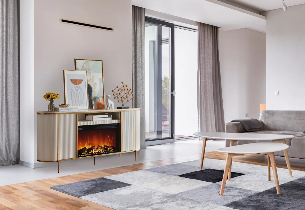 tv stands with electric fireplaces
